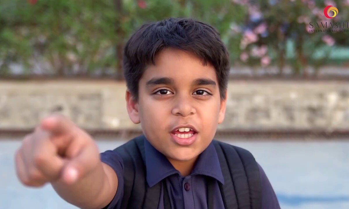 Save Water To Secure Your Future Save Water To Secure Your Future - Samashti International School